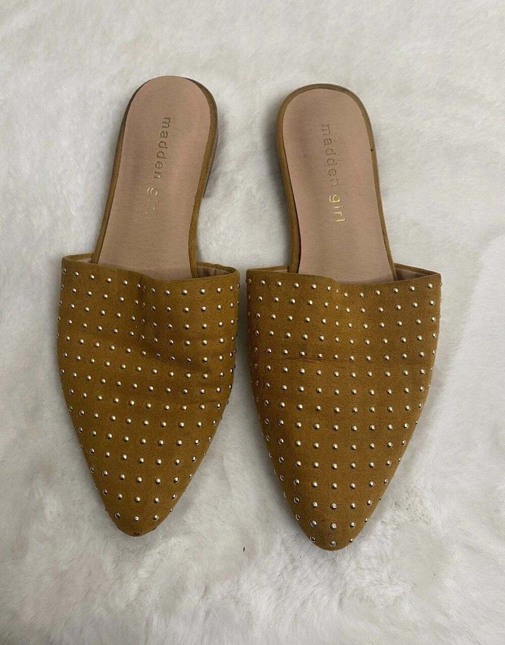 Madden Girl Steve Madden Slides Flats Womens Size 5.5